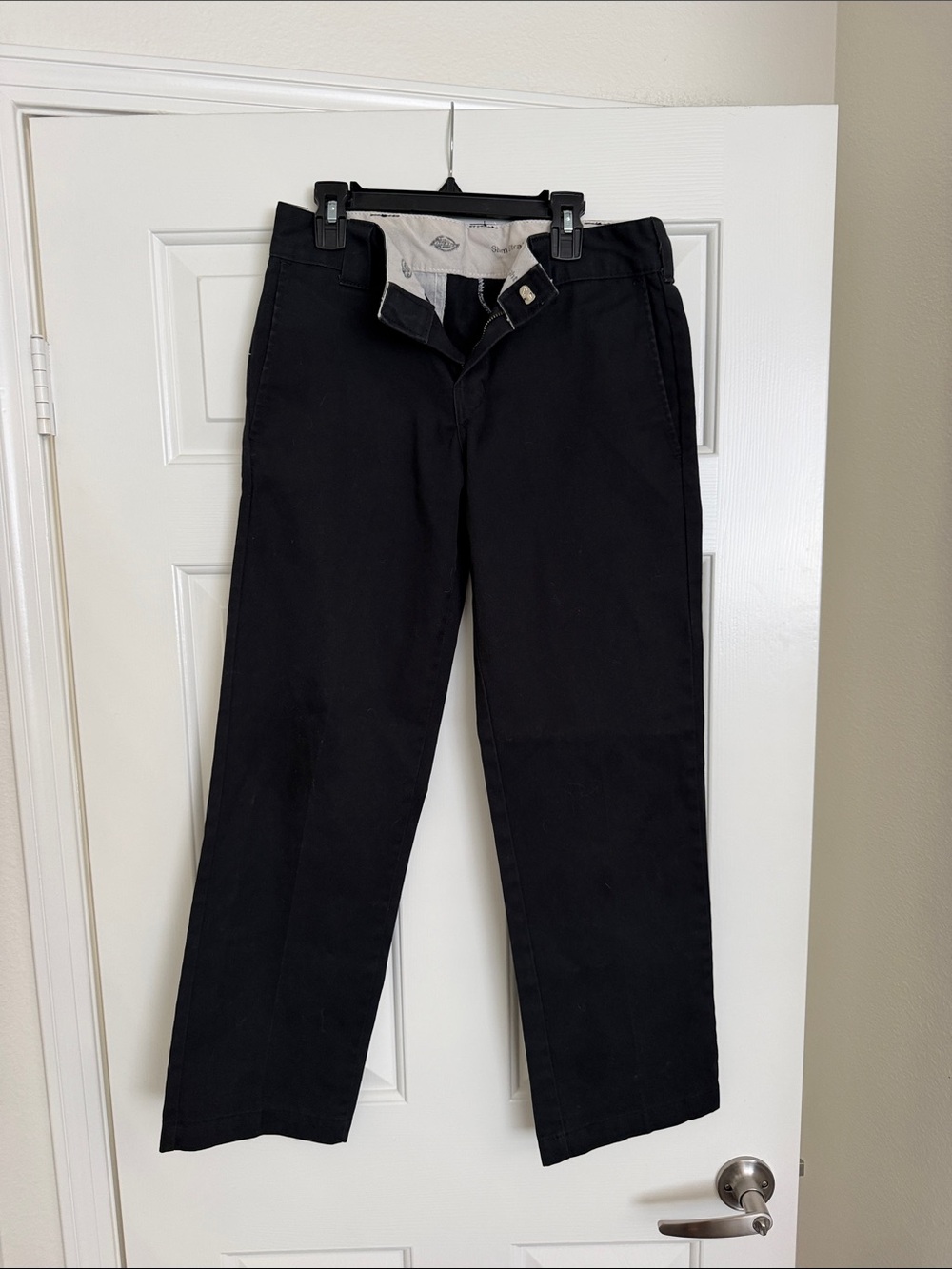 Dickies Black Work Chinos - Straight Fit